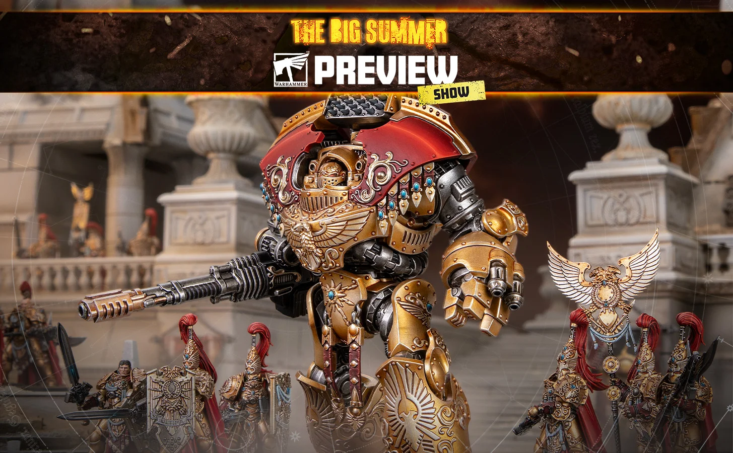 Custodes Come Plastic: Summer Preview Unveils New Custodian Box