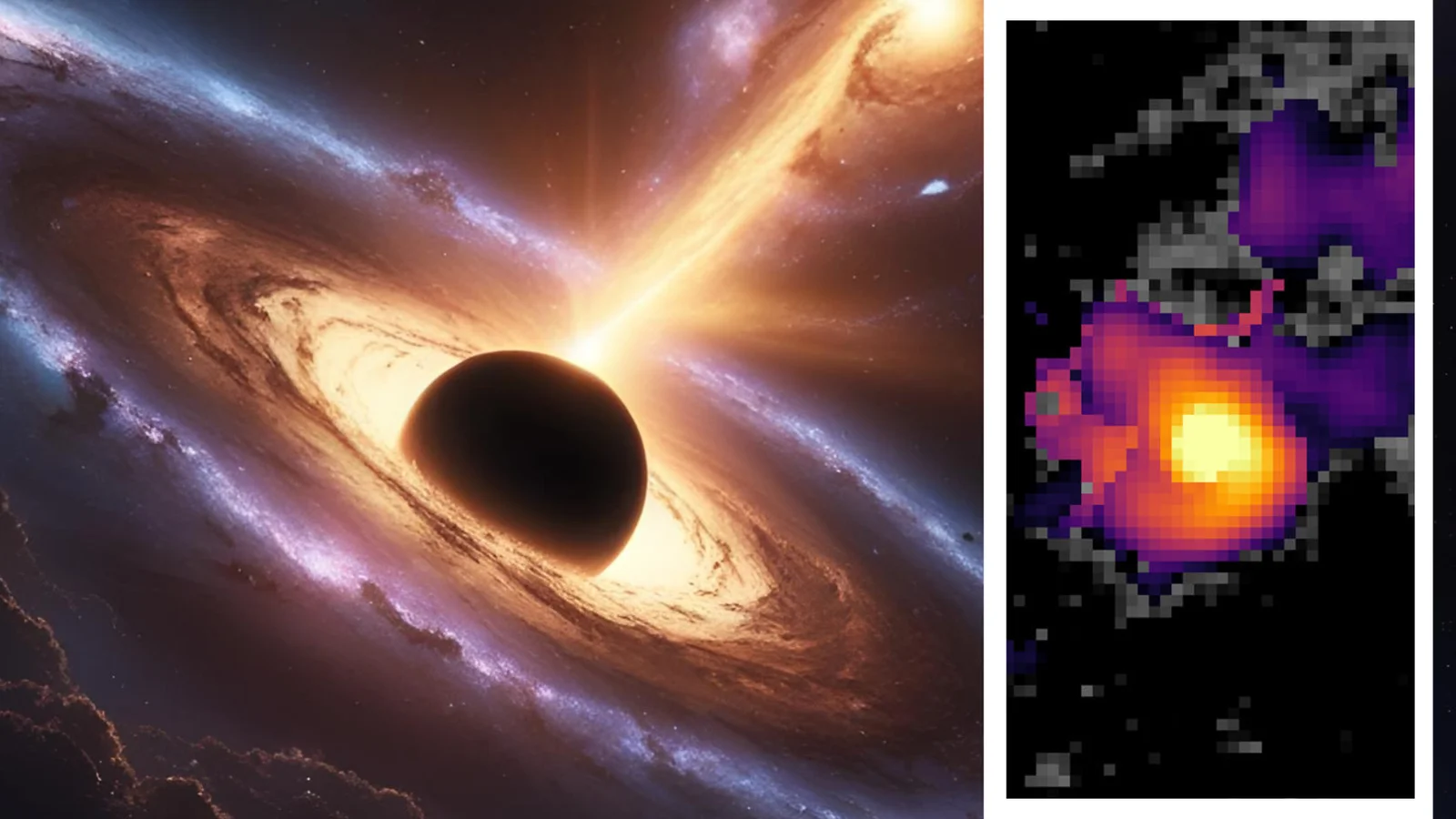 JWST reveals the self-sustaining feeding cycle of a supermassive black hole