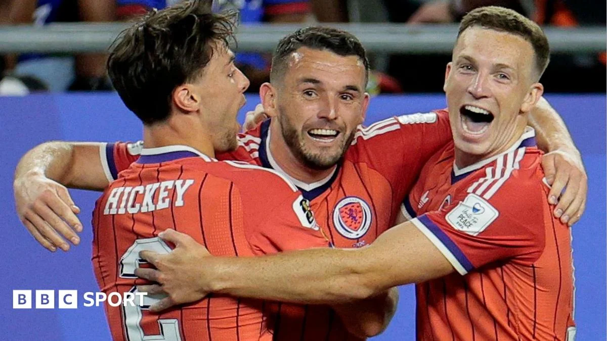 McGinn’s deflected strike gives Scotland a historic World Cup win