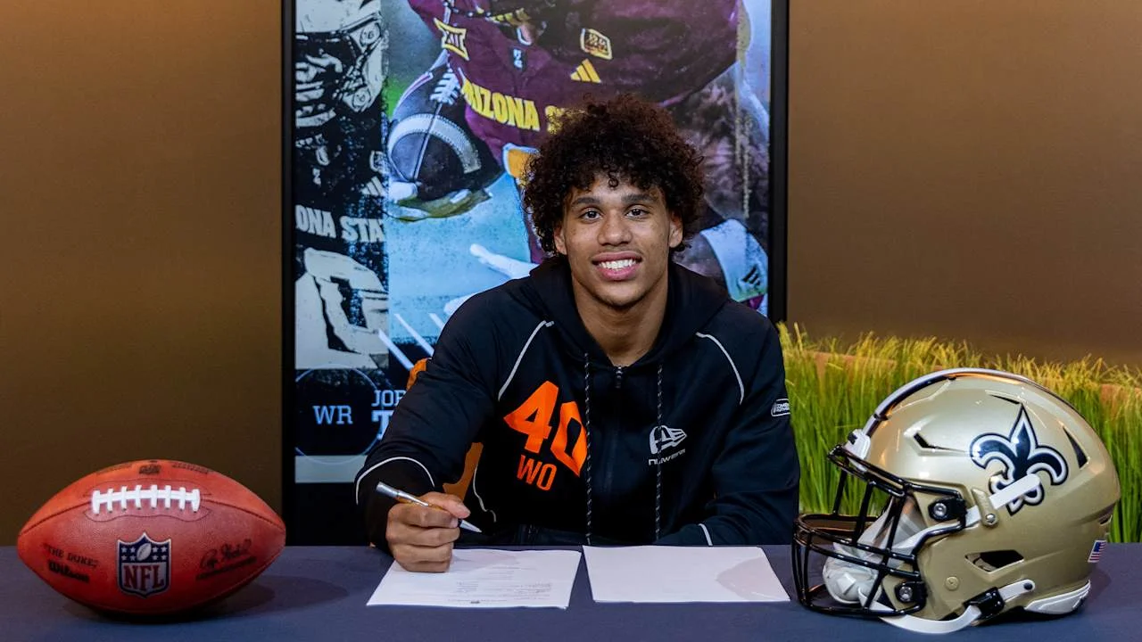 Saints lock in seven 2026 draft picks on four-year rookie contracts