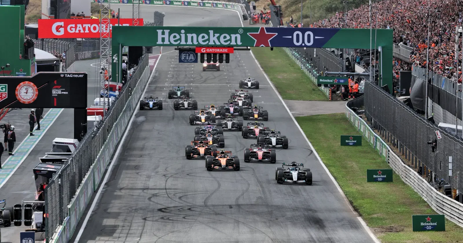 Norris Leads McLaren as Dutch GP Grid Shuffled by Pit-Lane Start