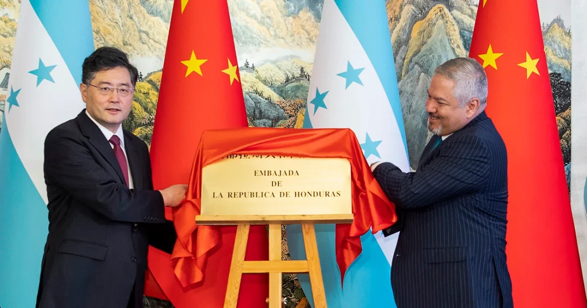 Honduras Establishes Embassy in China, Cuts Ties with Taiwan.