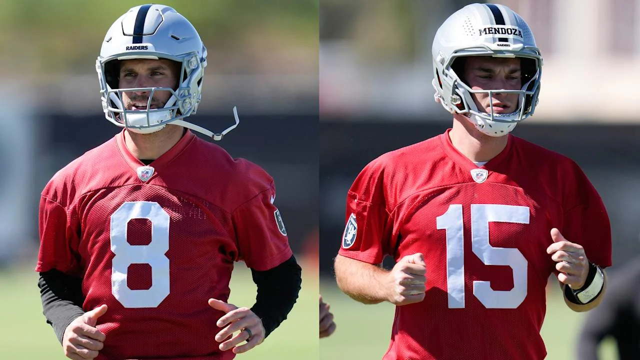 Raiders name Kirk Cousins starter for 2026 opener; Mendoza sits as backup