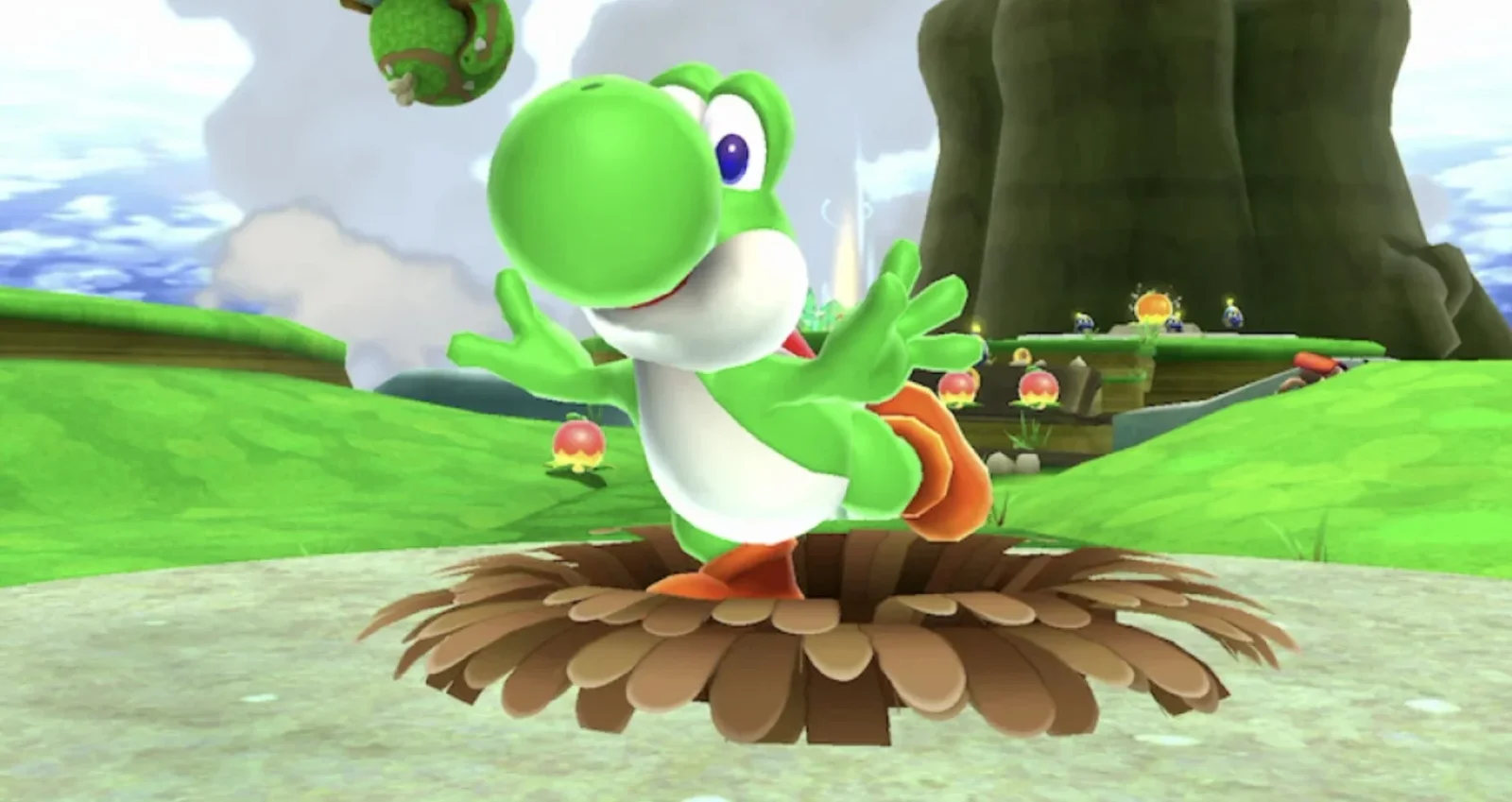 Yoshi’s Switch 2 Adventure Hints at Galaxy-Style Gravity Nod