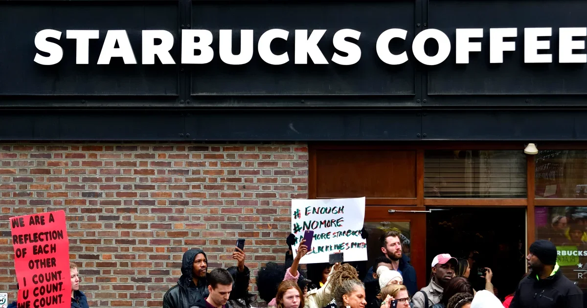 Starbucks to pay $25 million to white manager fired for race.