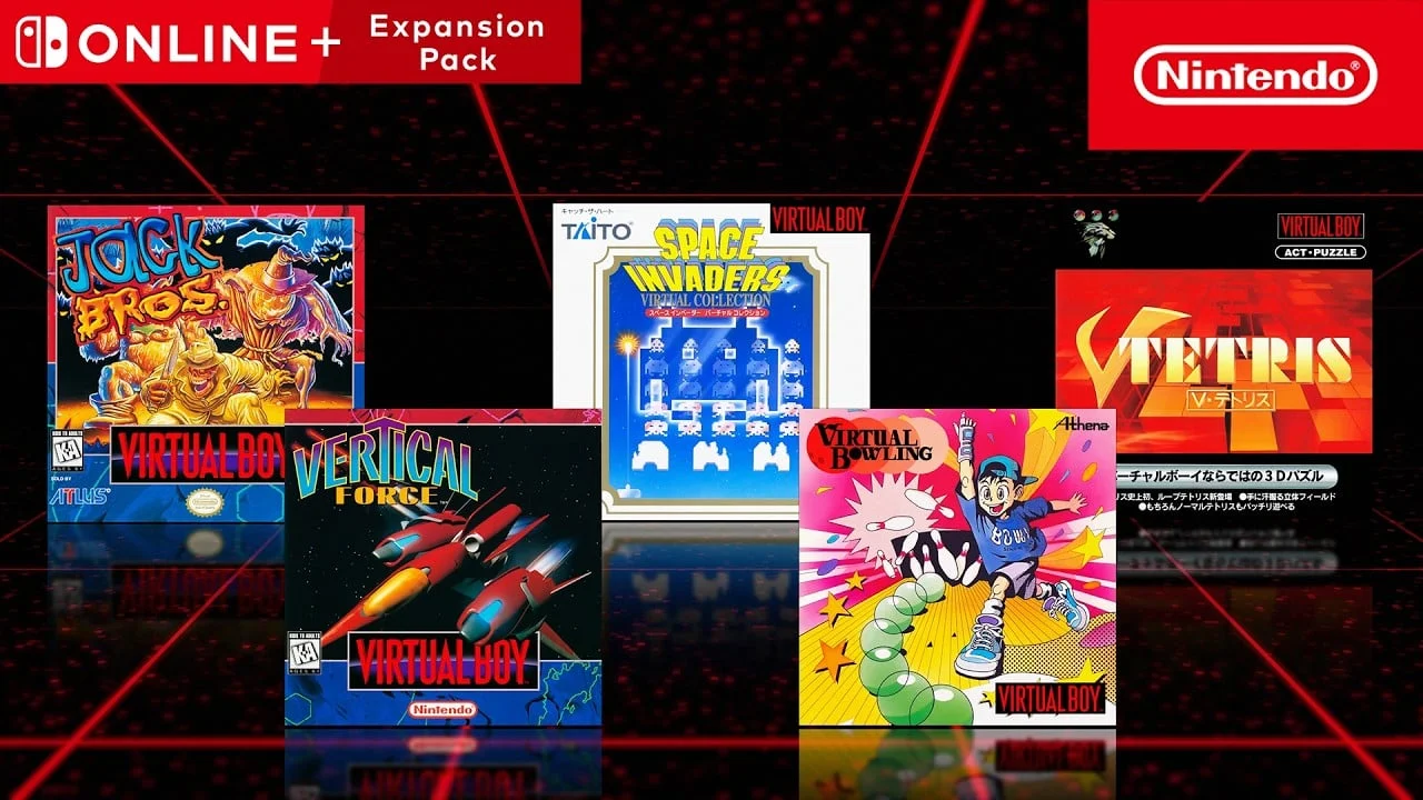 Nintendo's Virtual Boy Classics Flies Higher with New Titles and a Japan-Exclusive Fishing Addition