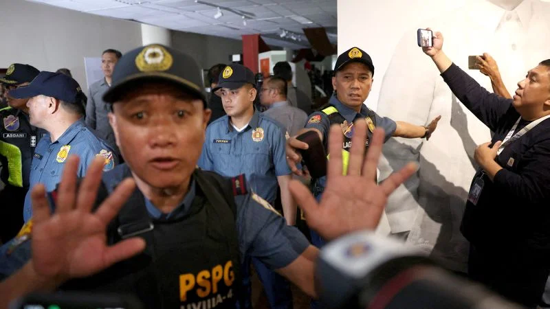 Gunfire at Philippine Senate as ICC-warranted Dela Rosa resists arrest