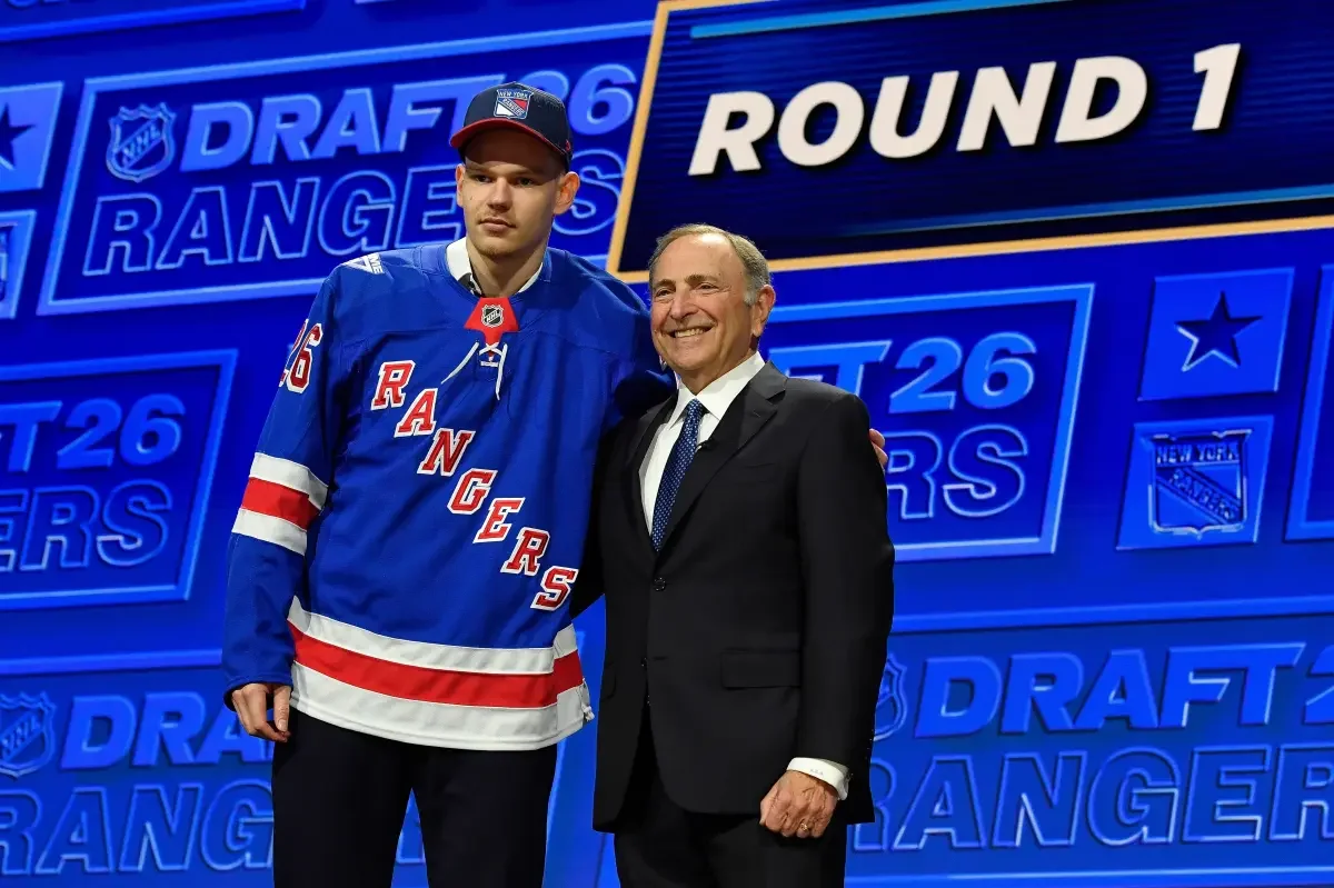Rangers land Alberts Šmits at No. 5 to shore up defense