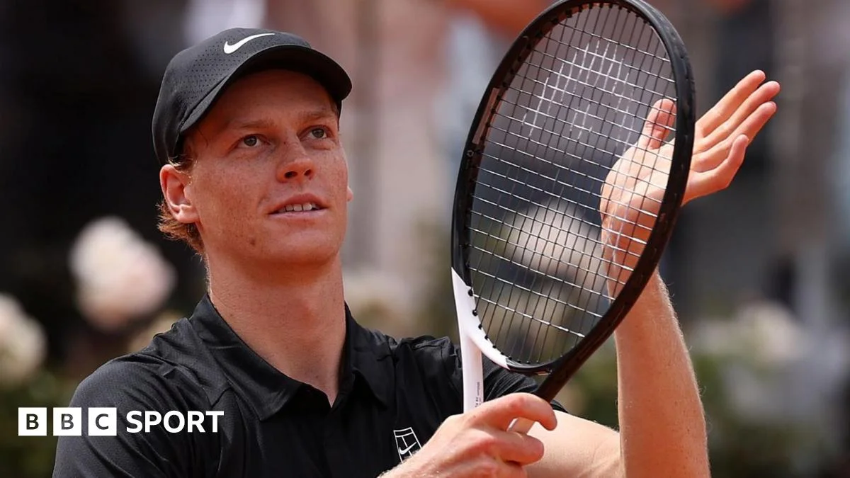 Sinner Extends Masters Streak, Eyes Rome Crown