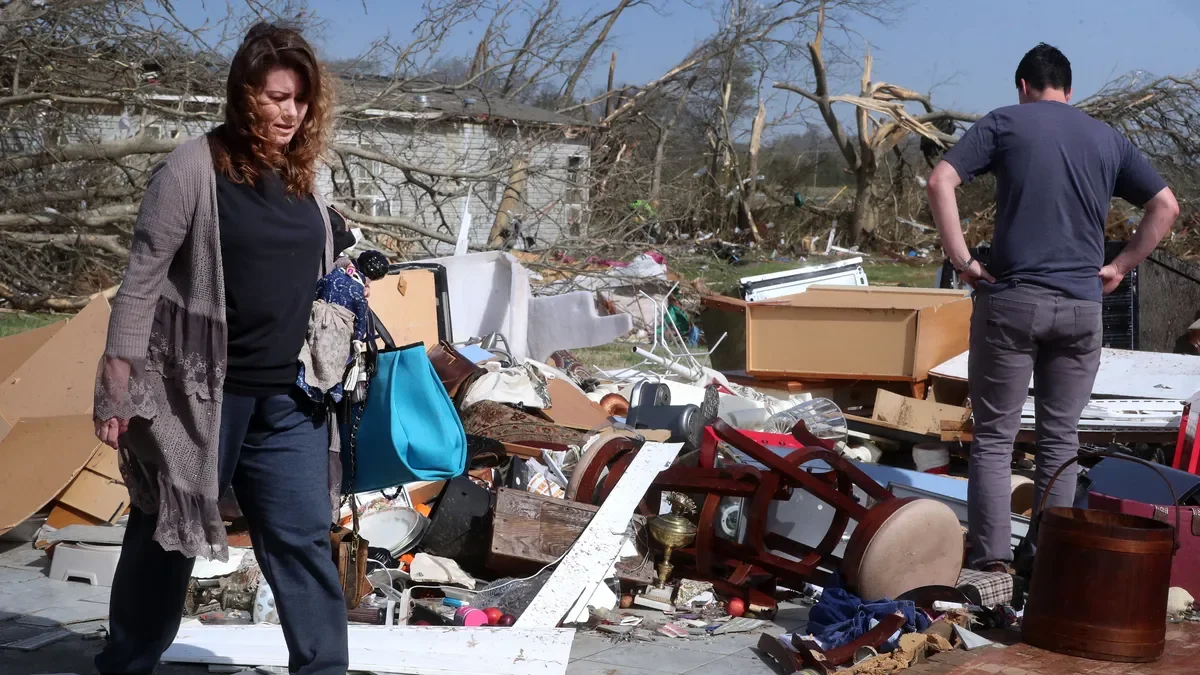 Tornadoes wreak havoc in Middle Tennessee and Arkansas.