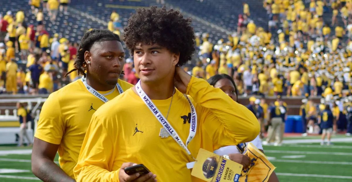 Michigan’s Oklahoma upset draws a star-studded lineup of 2028 targets to campus