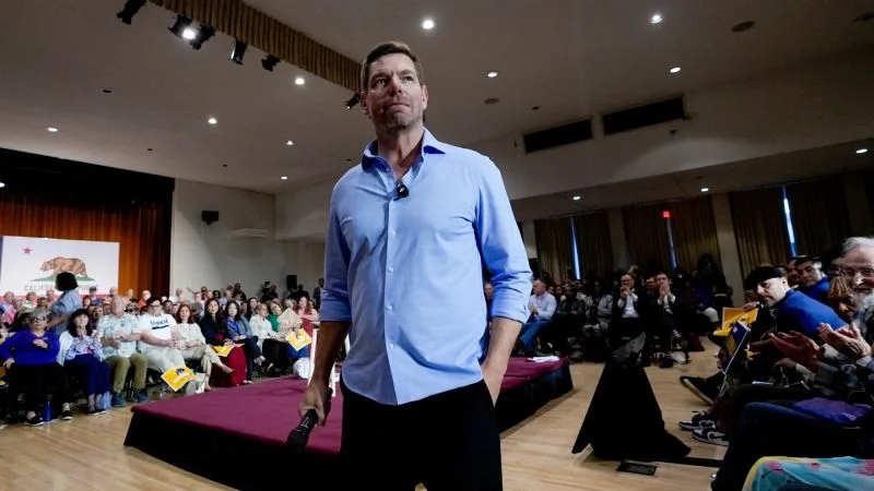 Swalwell’s fall from front-runner to forced exit over misconduct allegations