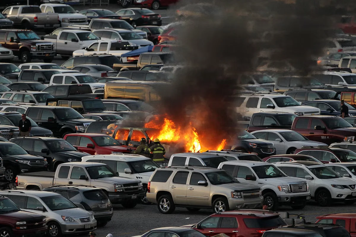Parked-car fires spur massive recall wave as electronics overheat