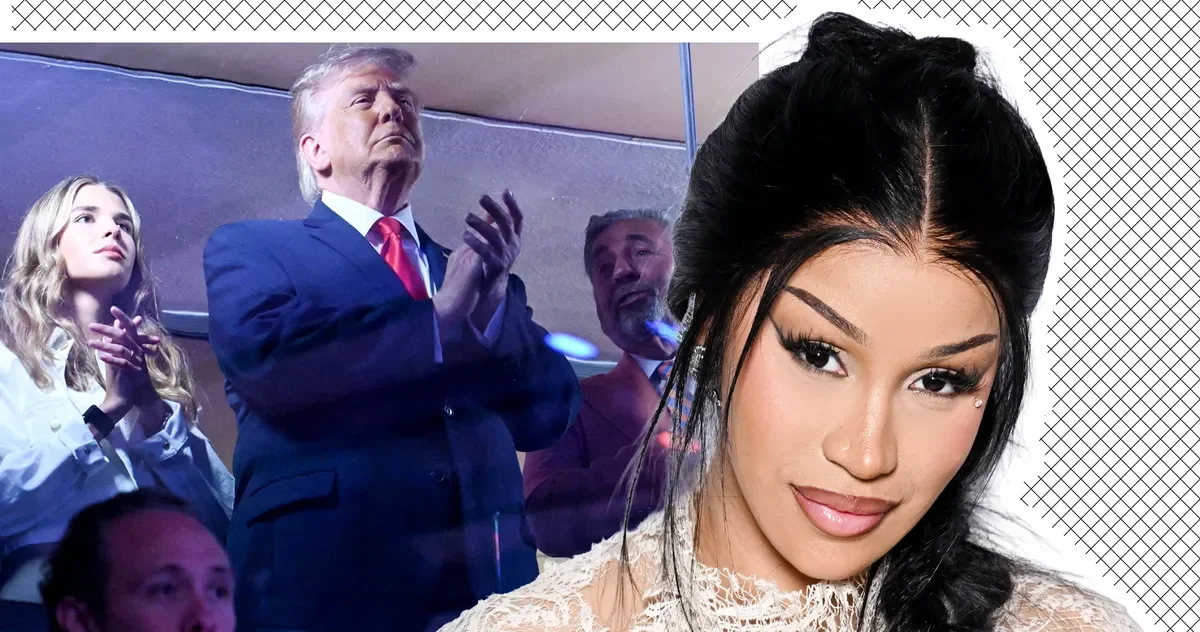 Cardi B Says Trump's Knicks MSG Visit Created a 'Dark' Vibe