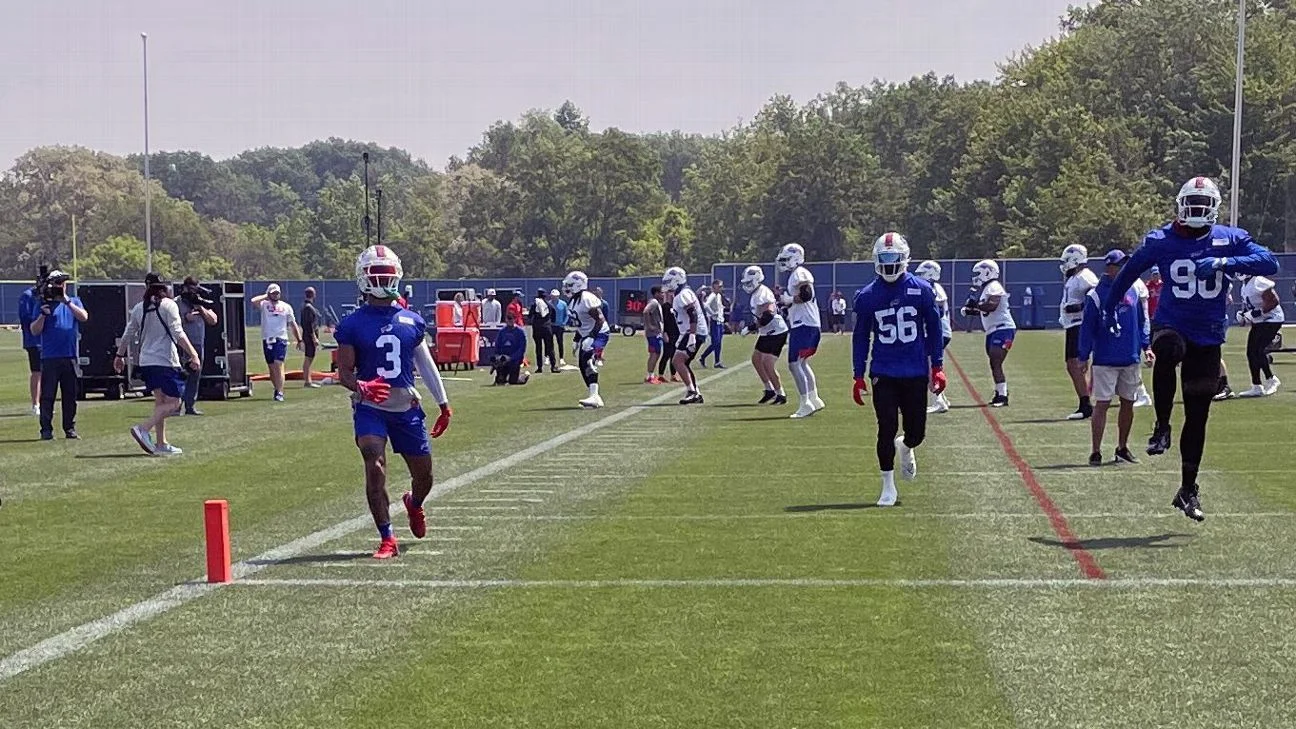 Bills' Damar Hamlin returns to full practice after cardiac arrest.