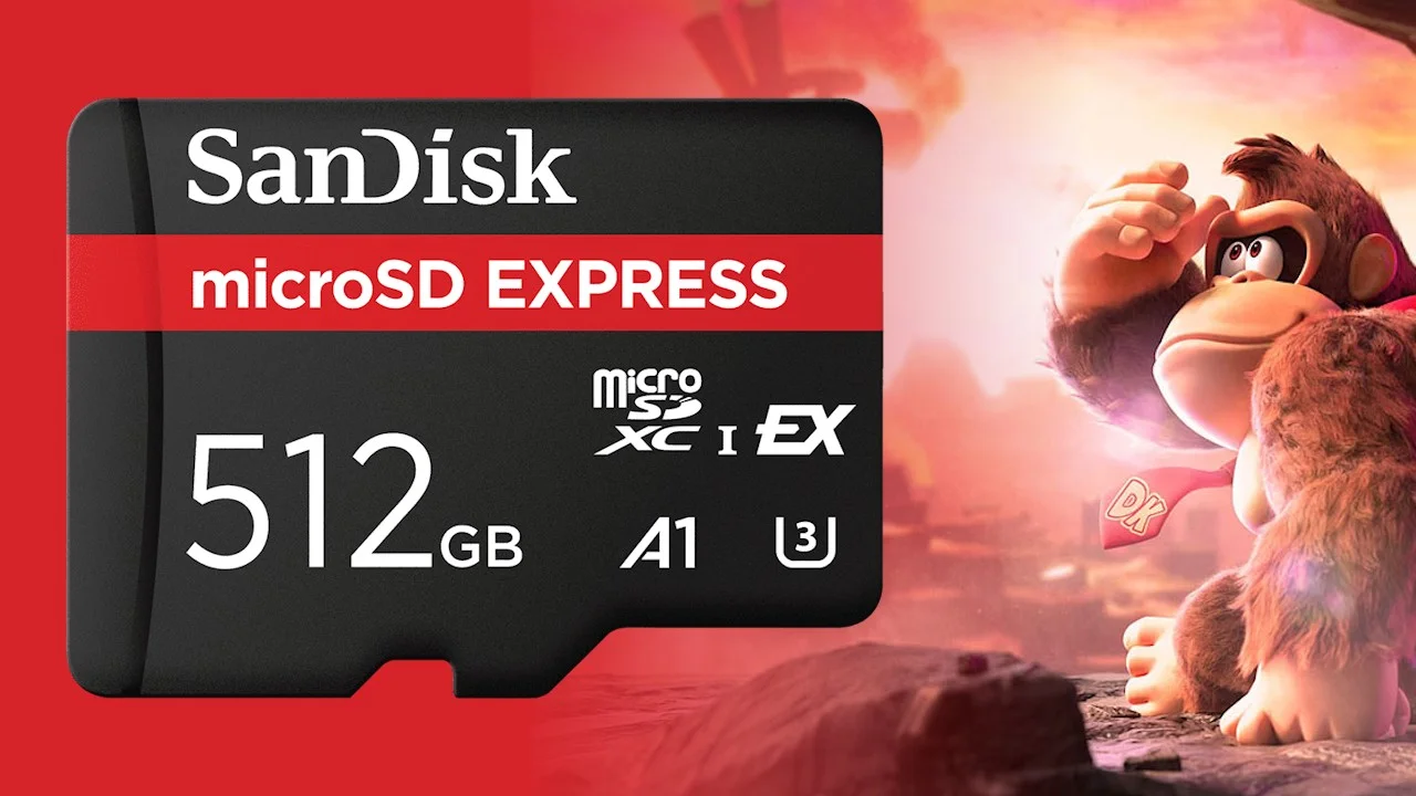 SanDisk 512GB MicroSD Express Is the Sweet Spot for Nintendo Switch 2