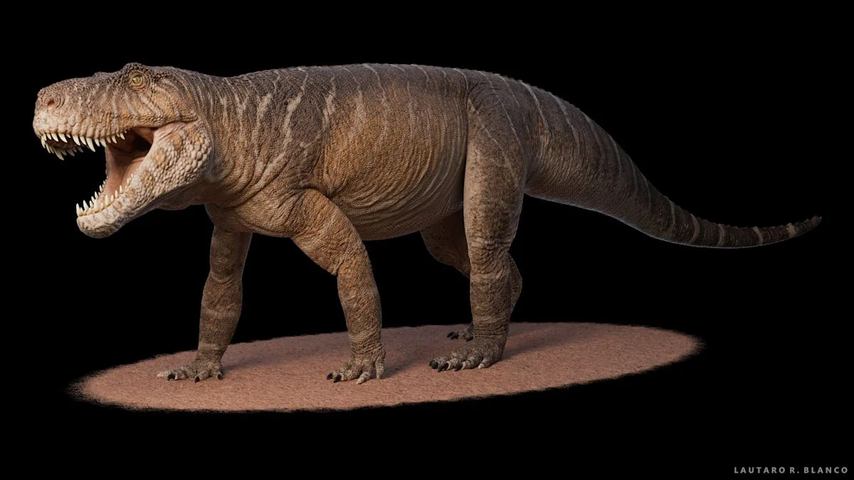 Blade-Jawed Triassic Crocodile Ruled the Land After the Great Dying