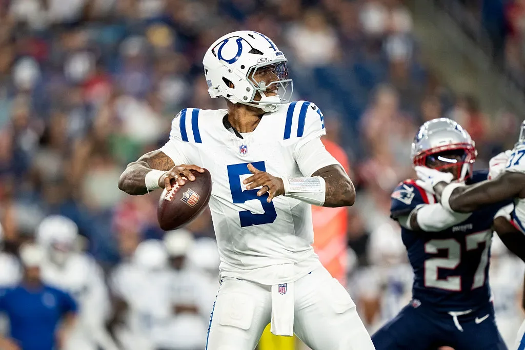 Colts' Richardson Sparks Mixed Preseason Opener in Foxborough