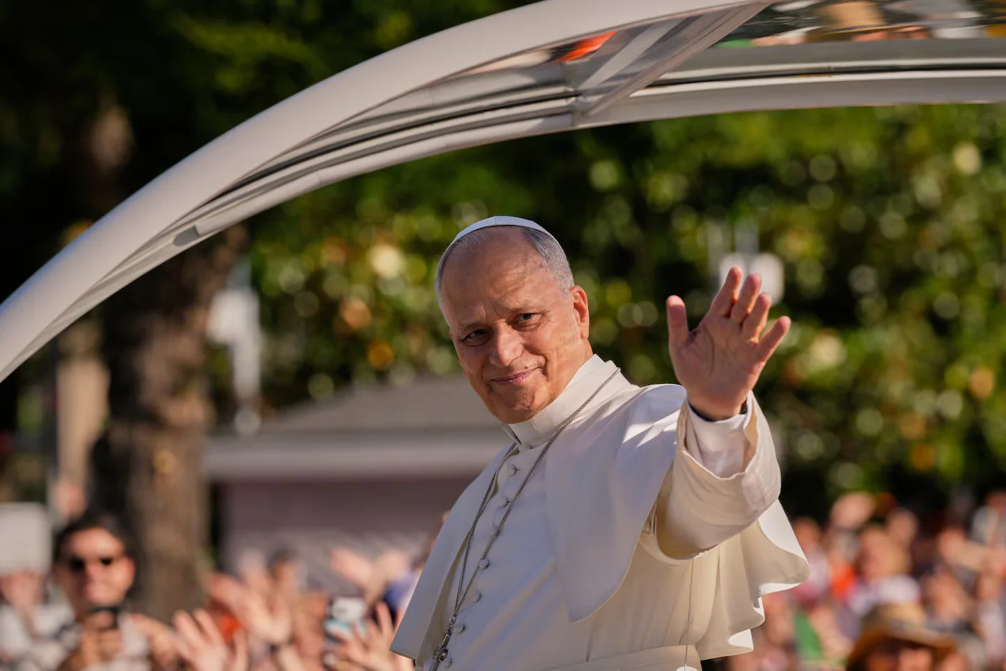 Pope's Madrid moment steals the spotlight from Bad Bunny