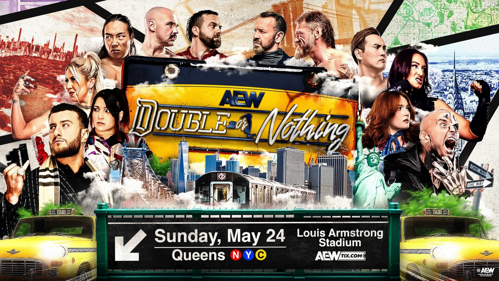 AEW Double or Nothing Preview Dominates Weekend; Usyk-Verhoeven Boxing Buzz