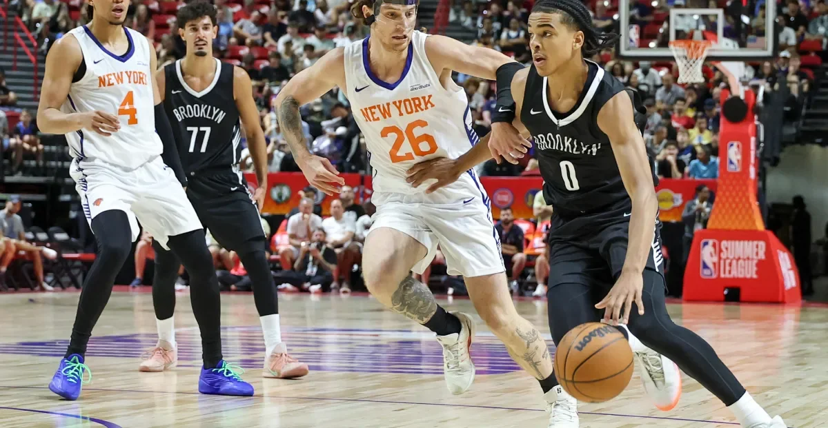 Nets Roll Past Knicks 91-65 in Las Vegas Summer League Opener