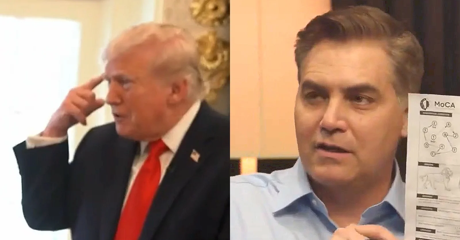 Acosta Demonstrates MOCA Test: A Cognitive Check, Not an IQ Measure
