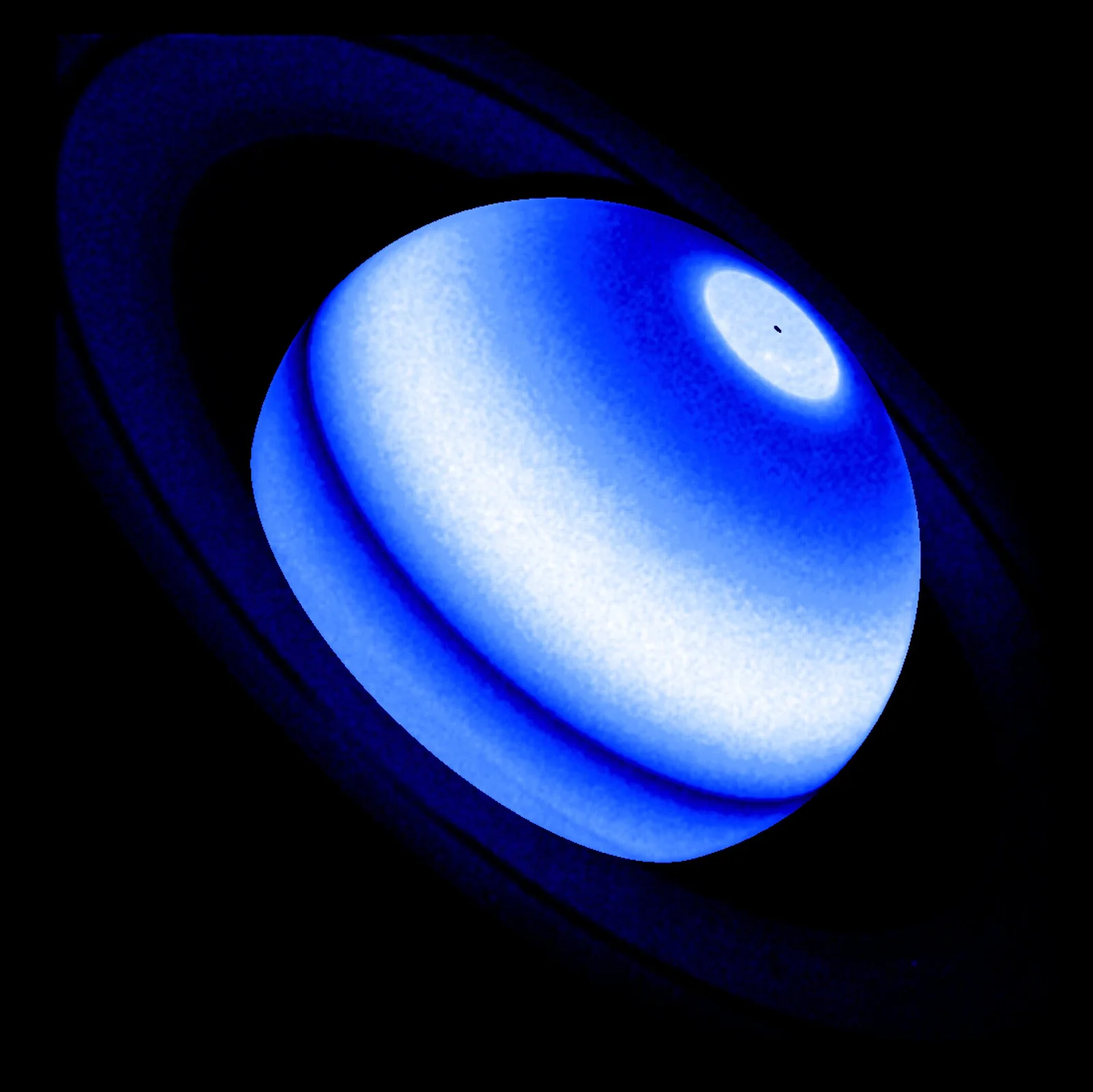 Saturn's Rings Heat Up Atmosphere, Hubble Discovers.