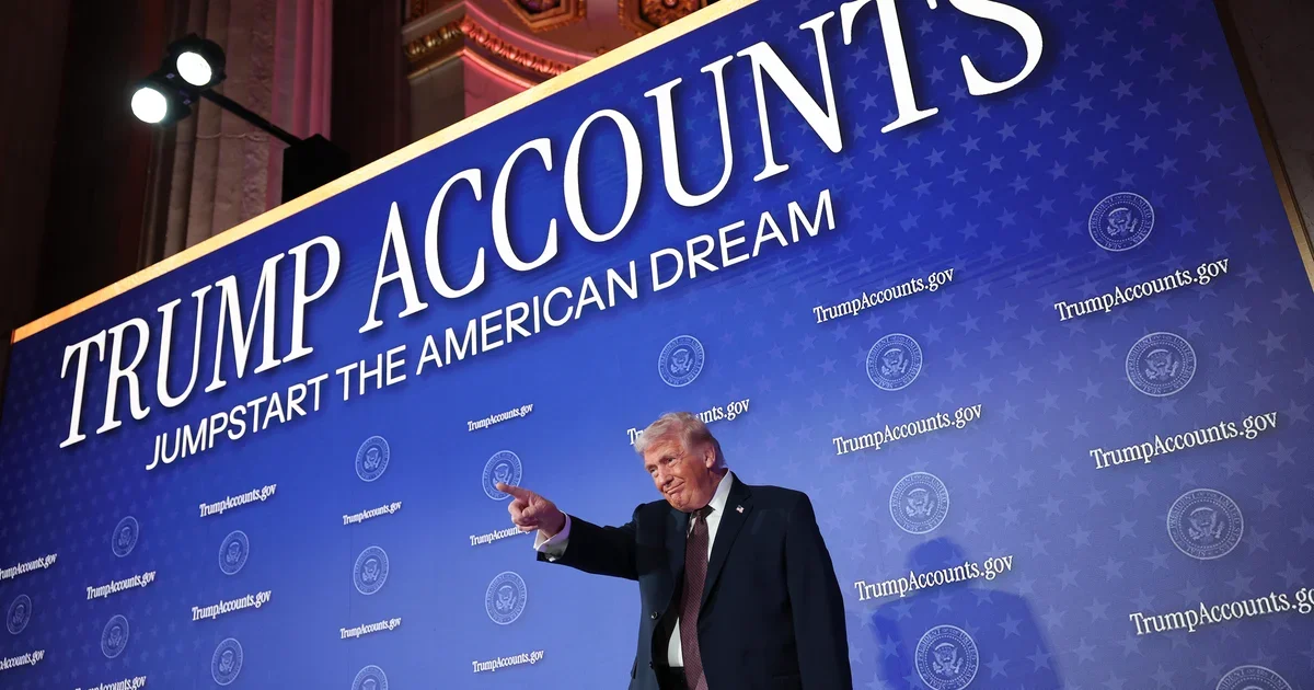 Trump Accounts app debuts to kickstart kids' savings with a $1,000 government gift