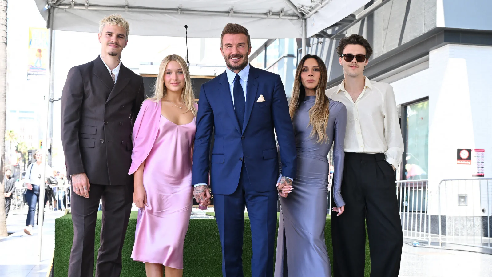 Beckhams send Father’s Day olive branch to Brooklyn amid rift as Gisele omits Brady