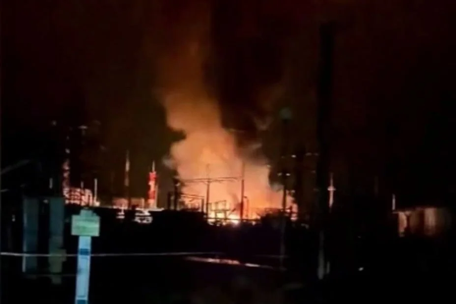 Ukraine strikes Krymskaya oil-pumping hub, igniting fire on Black Sea export corridor