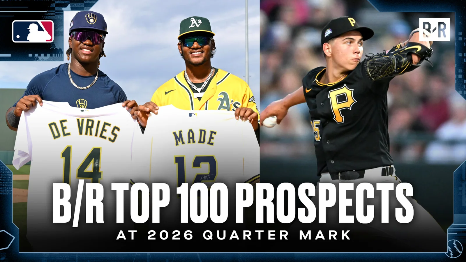Jesús Made Tops BR's 2026 MLB Top 100 Prospects at Quarter Mark