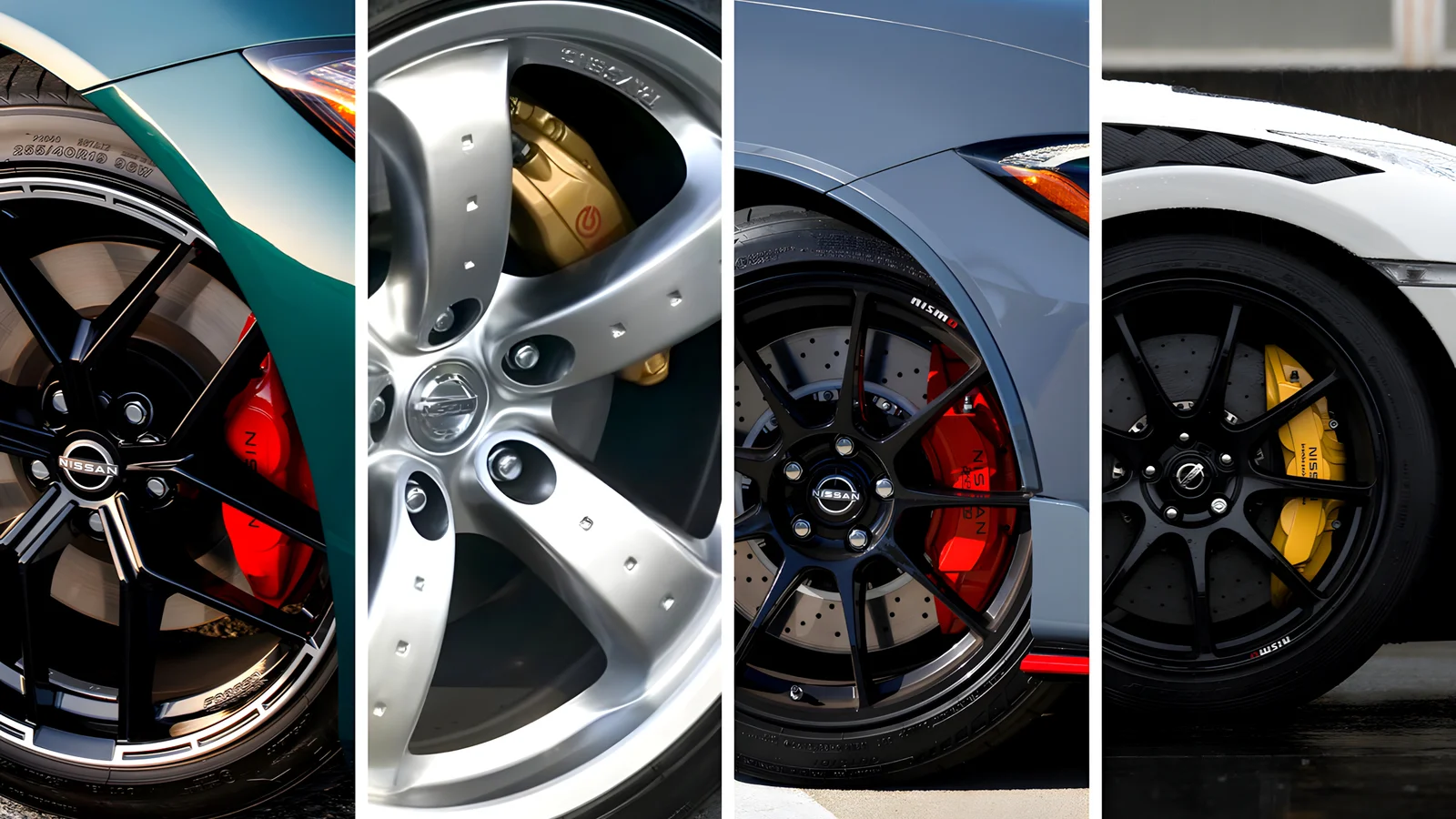 Nissan’s Brake Caliper Colors Decode Braking Power From Street to Track
