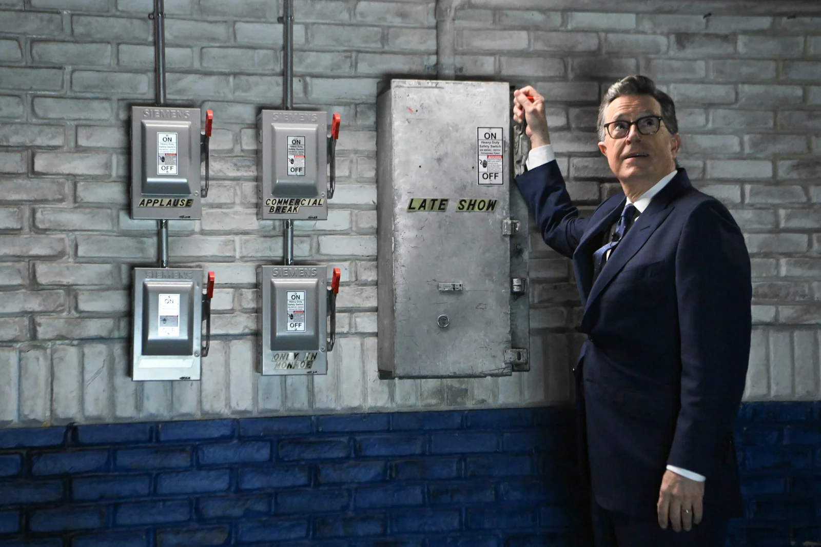 Trump misreads Colbert finale as millions tune in