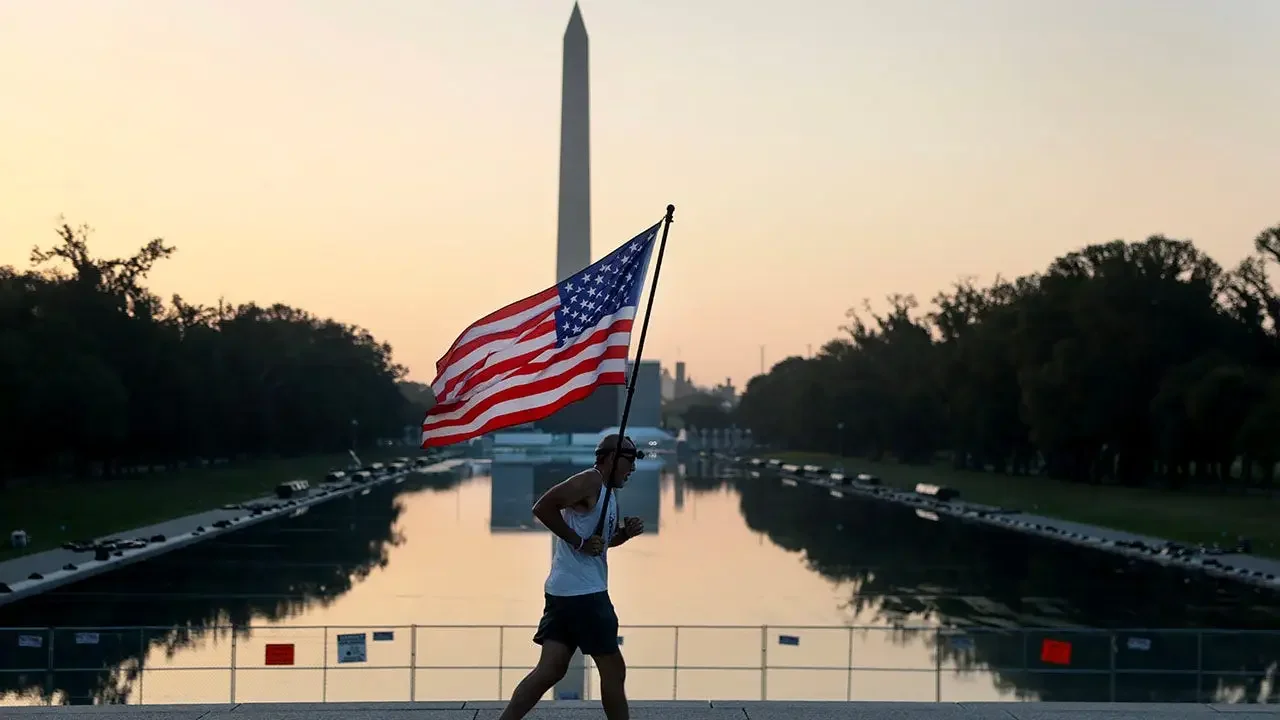Burgum claims vandals cut Lincoln Memorial pool liner, presses proof in CNN clash