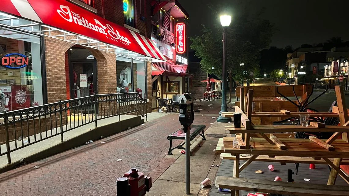 Gunfire interrupts Bloomington's Little 500 on Kirkwood Ave; five injured