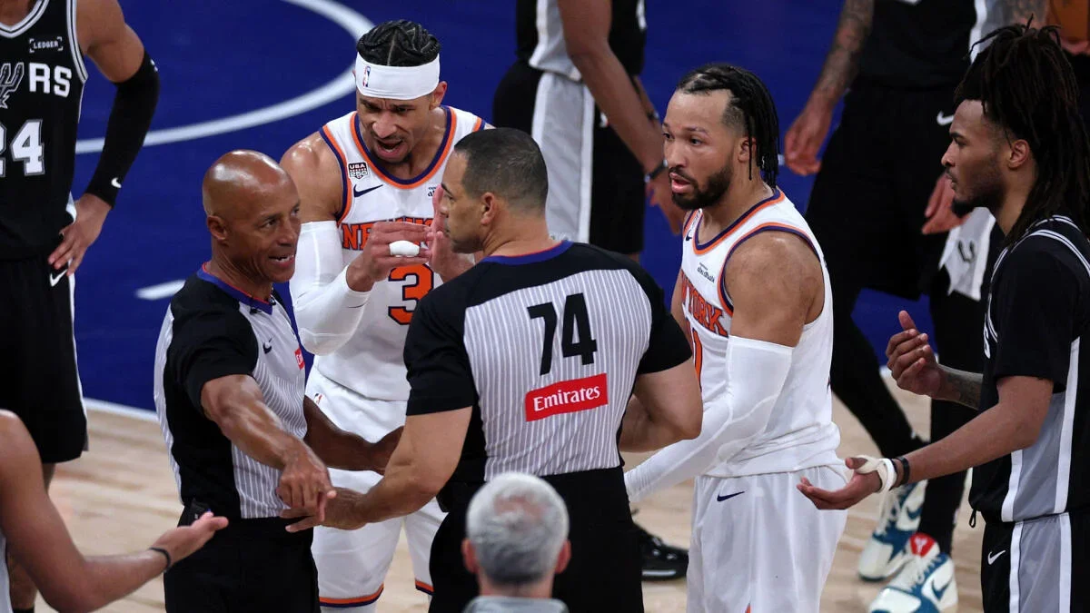 Brown blasts unfair whistles after Knicks' Game 3 in Finals