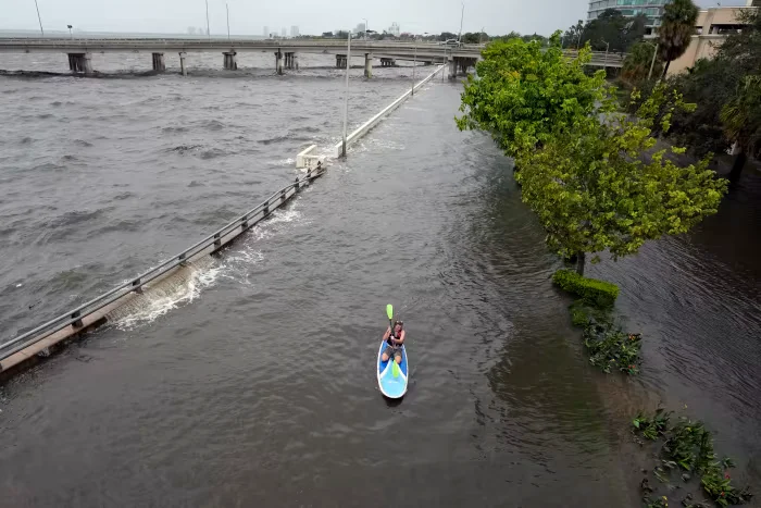 "Devastating Impact: Hurricane Idalia's Trail of Destruction in Florida"