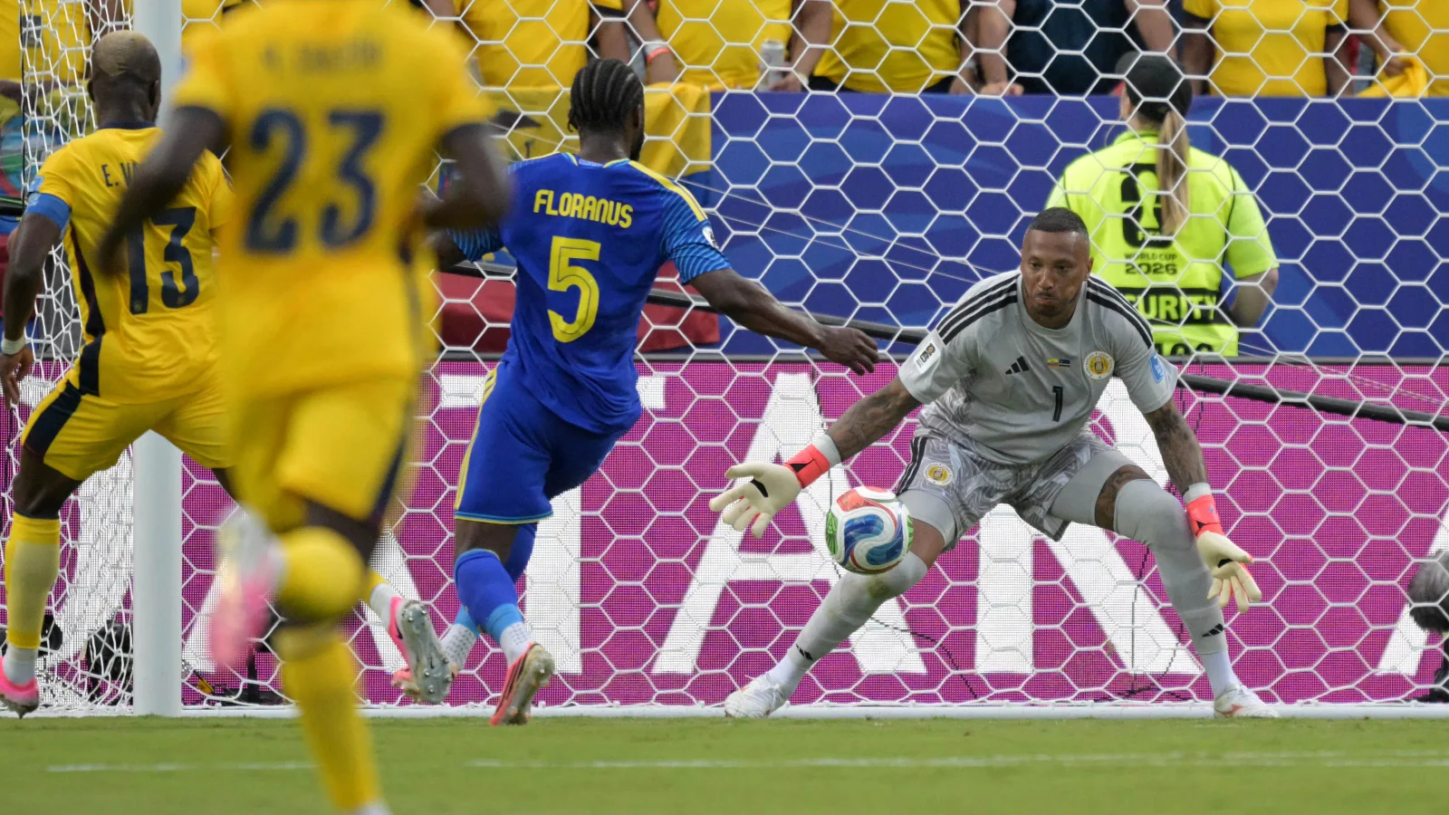 Curacao-Ecuador stalemate as Eloy Room posts historic 15 saves