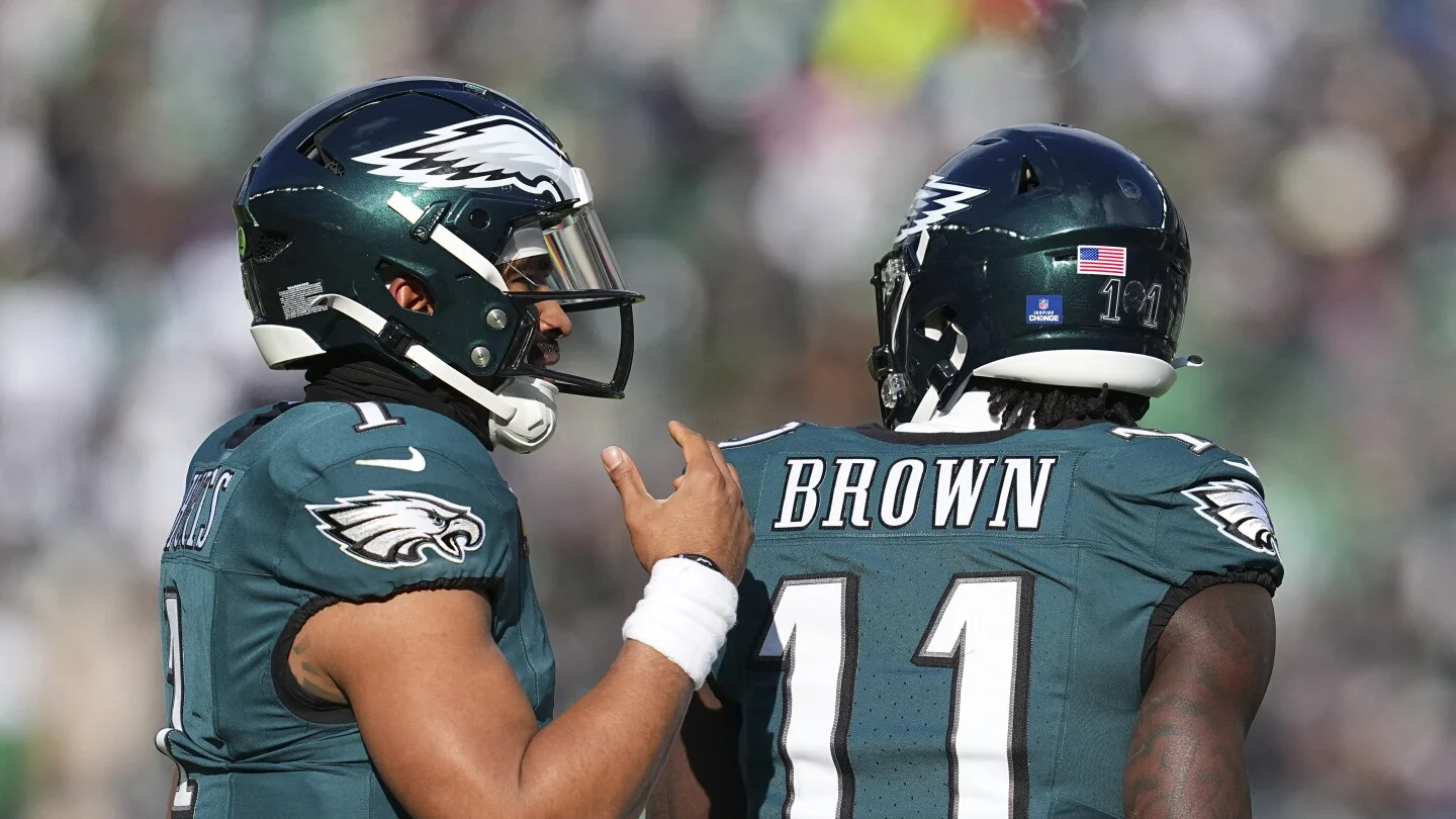 Brown, Hurts reconnect as Brown starts fresh with Patriots