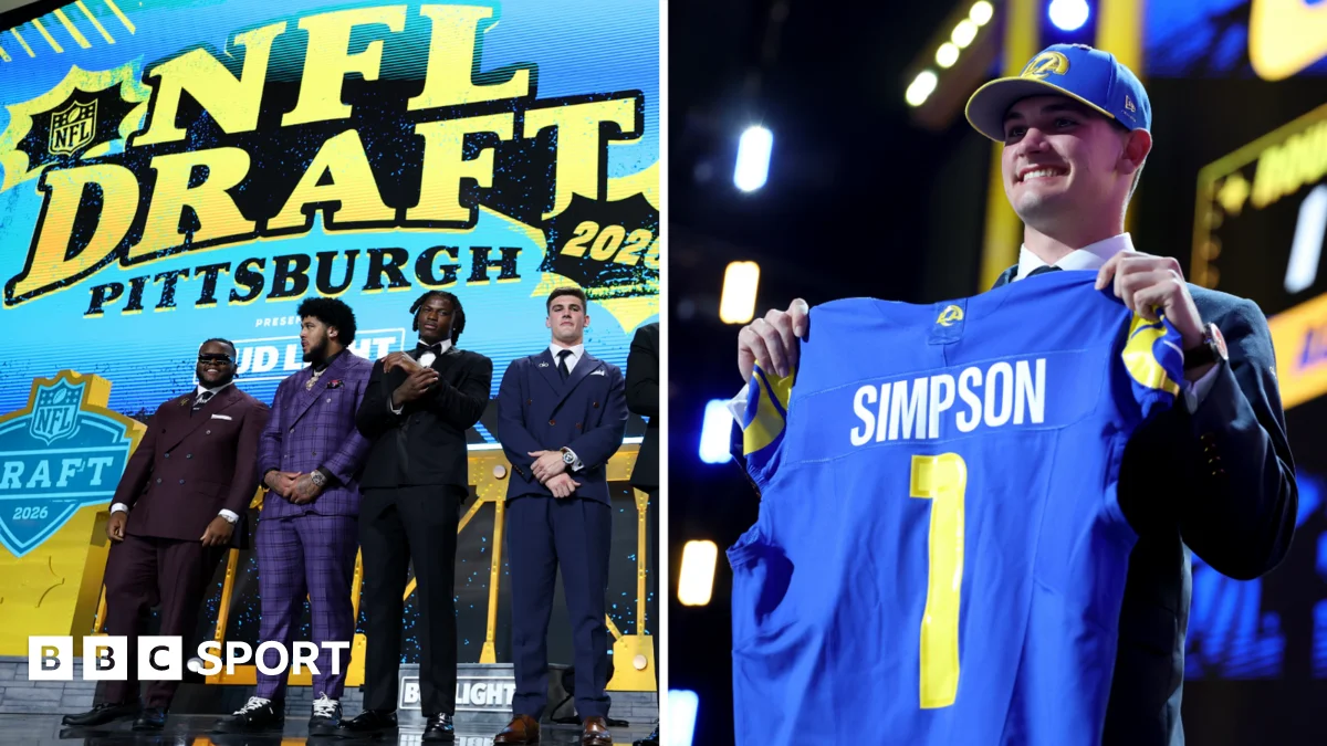 Raiders Land Mendoza as Rams Surprise with Simpson; Jets and Giants Spark Hope in 2026 Draft