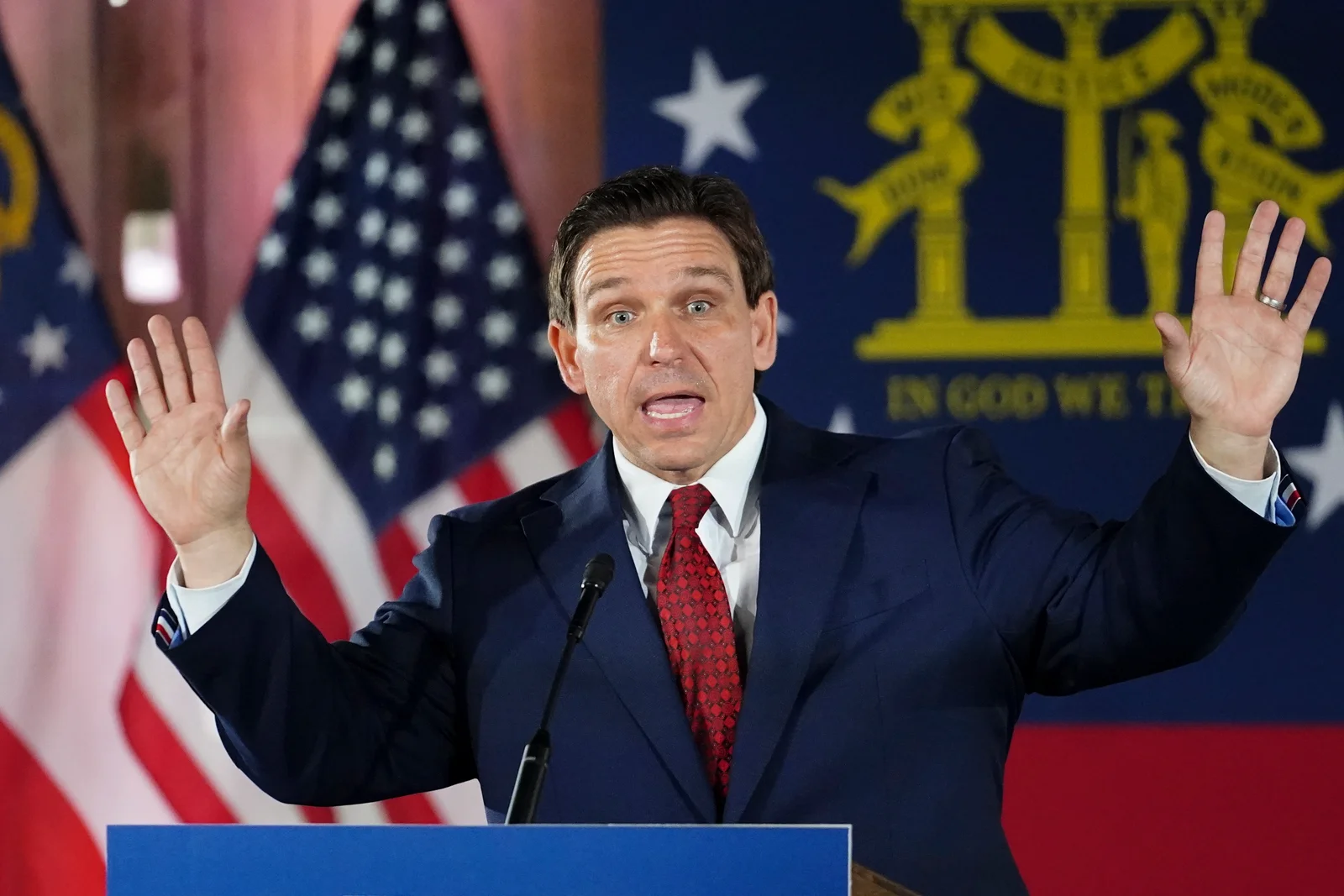 DeSantis vows to block Trump extradition in response to indictment.