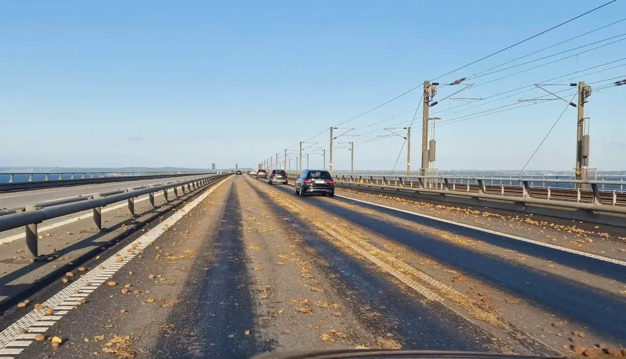 Potato spill on Danish bridge sparks investigation