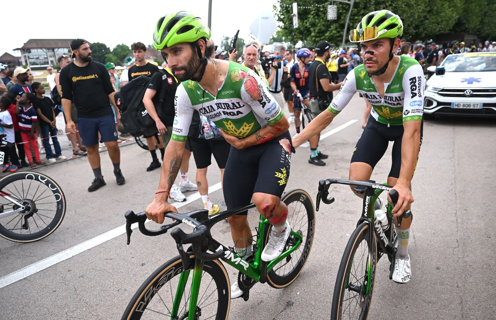 Domino sprint crash mars Tour de France stage 12 as Merlier clinches win
