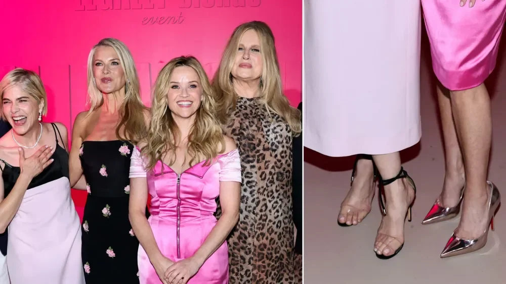 Elle World Brings Legally Blonde Cast Back Together as Reese Wears Pink Louboutins