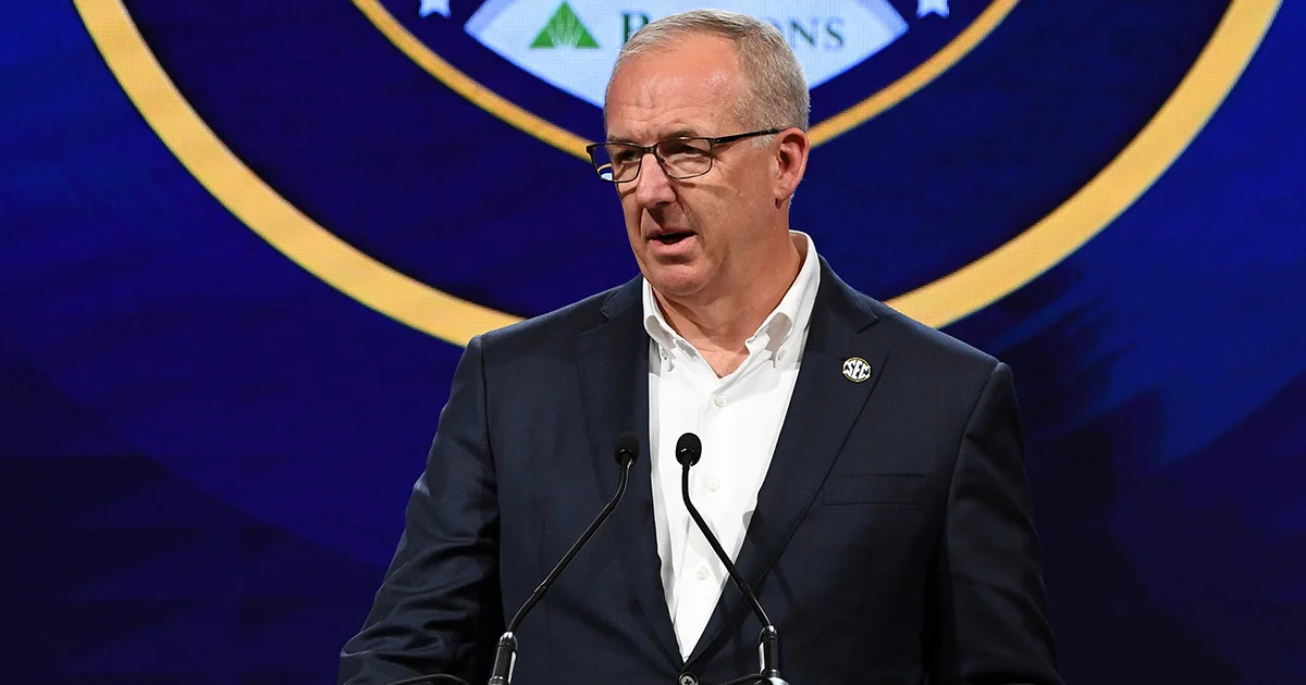 SEC Declared the Standout in College Football, Says Sankey