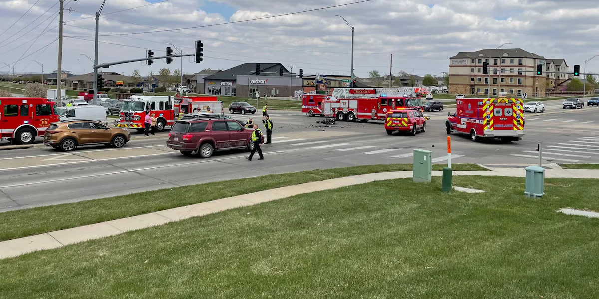 Fatal Motorcycle-SUV Collision at 84th and Holdrege.