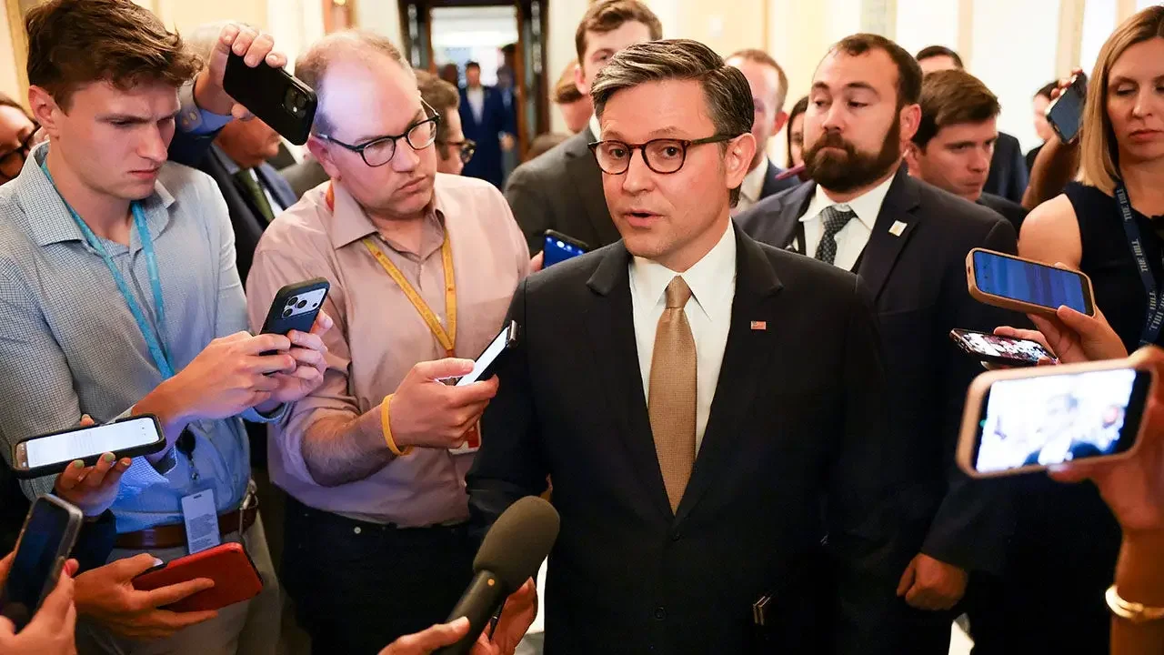 Johnson fights House stalemate with funding bill and permanent DST push