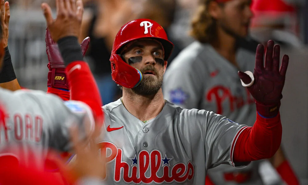 Harper and Schwarber spark dramatic extra-inning Phillies win
