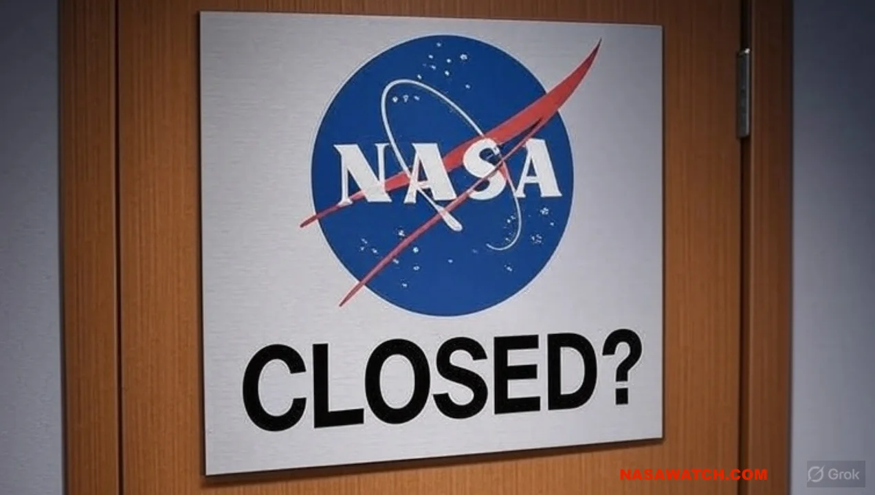 NASA Shutdown Alert