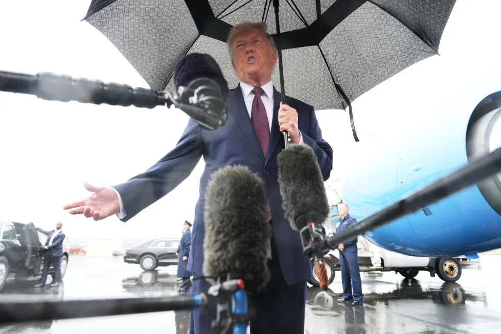 Trump tours Mack Trucks plant, highlighting American manufacturing